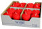 16 Kerzen, Durchmesser 4 cm, Höhe 5 cm, Rot