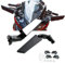 Motorrad Rückspiegel 180° drehbar Motorrad-Seitenspiegel CNC Gefertigt Rückspiegel Klarsicht Für Ninja 400 650 ZX10R ZX6R GSXR600-1000R CBR 250R 500R 650R YZF R1 R3 R125 R15 R6 R25