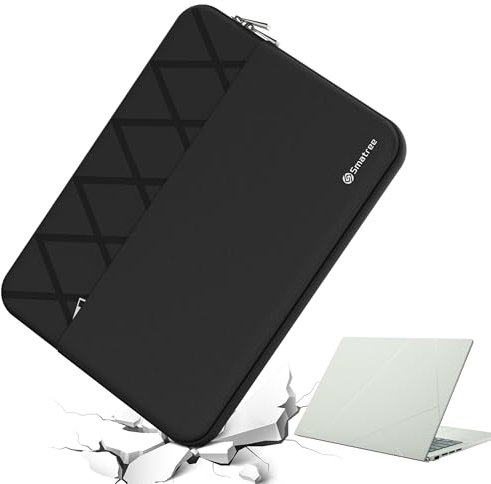 Smatree Housse pour Ordinateur Portable 14 Pouces pour ASUS Vivobook S14 OLED M5406/S5406 Copilot+ PC, Zenbook 14 UX3402/14 Flip OLED UP3404/14 OLED UX3405, Zenbook 14X OLED UX5400/UX5401 (E413)
