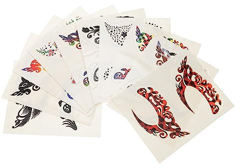 Healeved 10paia Adesivi Per Eyeliner Decalcomanie Temporanee Per Trucco Occhi Adesivi Per Ombretto