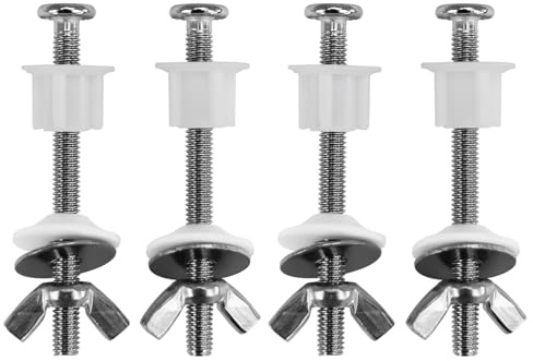 Fanmitrk Toilet Seat Hinge Parts-Replacement Fittings and Repair Parts,for Toilet Seat Hinges Use (hinge02)