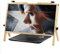 BOGDTF Bildschirmlupe, Computer-Bildschirmlupe für Laptop, faltbar, tragbar, 55,9 cm (22 Zoll), Laptop-Bildschirm-Glas, kompatibel mit Laptops, iPads, Handys