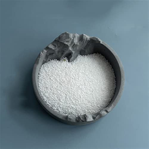 cendrier exterieur Cendrier en ciment, petit cendrier de montagne, cendrier blanc rond et simple, cendrier à cigarettes, à cigares, salon domestique, table basse, chambre à coucher, décoration de sall