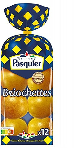 BRIOCHE PASQUIER - Briochettes X12 - 480G - le Lot De 4