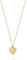 Guido Maria Kretschmer Damen-Kette 925er Silber 1 Diamant, behandelt One Size, Gold 32017702