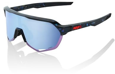 Fahrradbrille, 100% S2, mehrfarbig, verspiegelt, Blau