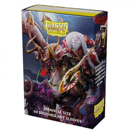 Dragon Shield Japanese Size Brushed Art Sleeves - Christmas 2022 (60 Sleeves)