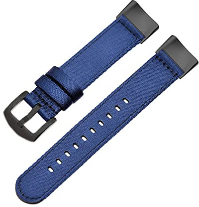 Gheper Gewebtes Nylon Ersatzband Kompatibel mit Fitbit Charge 4/Charge 3/3SE Weiches Atmungsaktives Gewebtes Band Verstellbares Sport-Armband für Frauen Männer