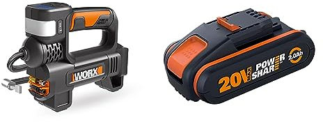 WORX WX092.9 18V (20V MAX) Inflator 4 in 1 Tool - (Tool only) + WORX WA3551.1 18V (20V Max) 2.0Ah Battery Pack