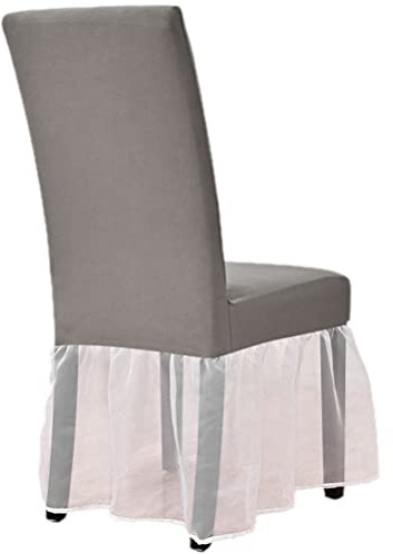 FOMIYES Rockstuhlabdeckung Für Restaurants Weiße Stuhlhussen Kohls Stuhlschutz Angepasste Couchgarnituren Sitz Kinderstuhl Milchseide (Polyester) Stretch-stuhlabdeckung Bankett Haushalt