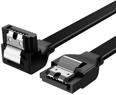 Câble SSD | Câble d'alimentation SSD Droit ou à 90 degrés | données 3.0 avec loquet Verrouillage pour lecteurs HDD SSD