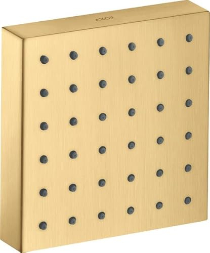 hansgrohe Axor Starck ShowerCollection Brausemodul Unterputz 12 x 12, Farbe: Brushed Gold Optic