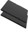 Tablas de Pizarra Premium | Platos de Piedra Negra para Aperitivos | Bandejas de Sushi y Tapas | Estilo Moderno | Resistente al Desgaste| Ideal para cualquier Evento | 25x25x0.8 cm | 2 Unidades