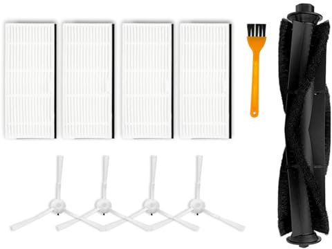 Accesorios de Repuesto para filtros de aspiradora Robot para Ultenic para T10, Incluye filtros HEPA y cepillos