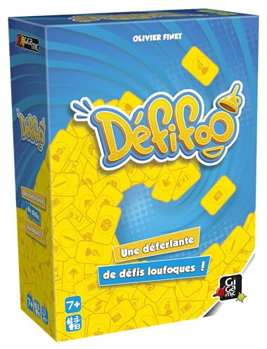 GIGAMIC - DEFIFOO - Das Spiel mit 150 verrückten Herausforderungen