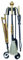 IMEX EL ZORRO, 10044 - Kamin, 5-teilig, 70 cm, B.Messing