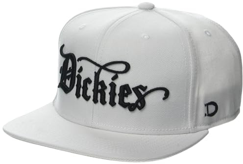 Dickies Herren Hut Bestickter Hut mit Flacher Krempe