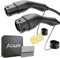 Alxum Type 2 EV Charging Cable with Carry Bag 11KW/16A/5M/three Phase Suitable for Model S/X/Y/3, ID.3, ID.4, ID.5, E-Tron, e-208, I3, I4, IX1, Kona, etc