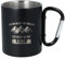 Spruchreif | Doppelwandige Edelstahltasse mit Karabinerhaken und hochwertiger Gravur | Outdoorgeschenke | Geschenk für Bergfans | |Wandergeschenke | Bergmotiv | Wanderutensilien