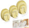 3 soportes para platos, organizador de platos, armario, soporte para platos, cajón con asas, soporte para platos de metal, soporte para platos, almacenamiento de platos, para armario de cocina, placas