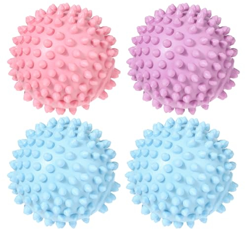 Gjinxi 4 Pièces Boule De Sèche-Linge Boules De Sèche-Linge Boule De Séchage Réutilisable Boules De Sèche-Linge Boules De Sèche-Linge pour Machine À Laver Sèche-Linge Et Sèche-Linge