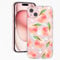 MAYCARI Magnetic Case for iPhone 14 Pro, Cute Kawaii Pink Peach Clear Soft Slim Fit Shockproof Protective Case Compatible with MagSafe for iPhone 14 Pro