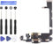 S&L ENTERPRISE Charging Port Dock Connector Compatible with iPhone 11 Pro Max 6.5 inch 2019 Replacement Flex Cable Microphone with IC Flex Incl. Repair Kit - Black