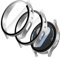 JETech Case with Screen Protector for Samsung Galaxy Watch 7 44mm, Overall Protective Cover, Built-in Tempered Glass Film High Sensitivity, 2 Pack (Silver)