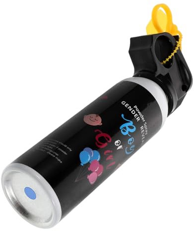 PRETYZOOM Botella Rociadora Presurizada Elegante Para Revelar El Género Del Bebé. Suministros Para Revelar El Género Del Bebé. Extintores Versátiles En Aerosol Para Celebraciones.
