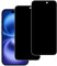 2 Pack for iPhone 16 Screen Protector Privacy, Anti Spy Tempered Glass Film, Anti Scratch