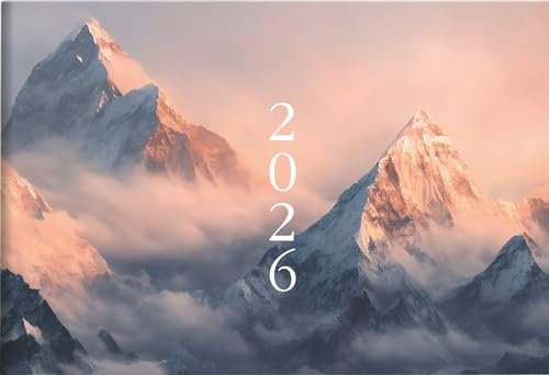 rido/idé Taschenkalender Mod. Septimus '26 „Mountain“ | A6 quer, Papier