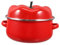 DONFAMDS Olla Profunda De Cerámica Para Guisar Tomates Olla Japonesa Esmaltada 2 Asas Compatible Con Inducción