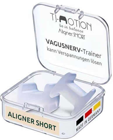 TJ-Motion Aligner Short | unter 1,70 m Körpergröße | Kieferentspannung & VAGUS-Nerv-Training - die optimale Unterstützung bei Beschwerden im Kiefer-, Schulter-, Nacken-, Rückenbereich