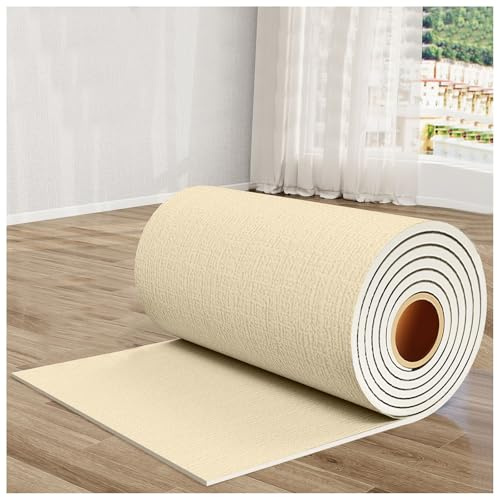 APMOE Isolierende Thermotapete, Abziehbar Und Aufklebbar, 5mm Schaumstoff, Kollisionssicher, Wasserdicht, Feuchtigkeitsbeständig, Selbstklebender Wandaufkleber für abblätternde/feuchte Wände