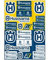 BLACKBIRD RACING MX Enduro Aufkleber Sponsoren Sticker vorgestanzt HQV