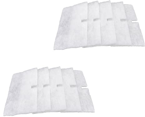 vhbw 10x Luftfilter Ersatz für Lunos 34703 für Lüfter, Badlüfter, Ventilator, Lüftungsgerät