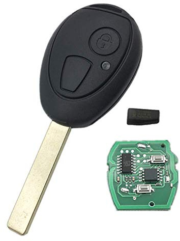 Dudely Compatible for BMW Mini Cooper S R50 R53 2 Button Remote Key with 7930 Chip 434MHz