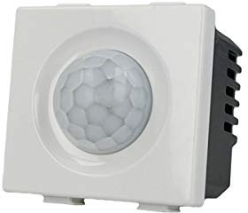 Sensore Movimento PIR Da Incasso 2M Timer Bianco Compatibile con Bticino Matix