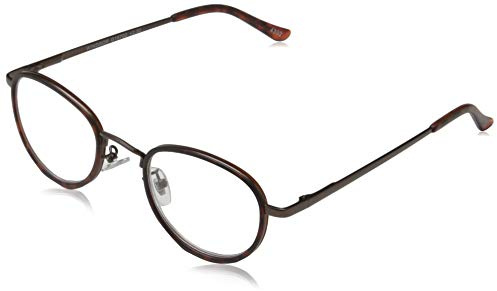 I Need You WINDSOR, G16700, Metallbrille mit Federtechnik und Etui, +2.50 dpt, braun