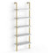 Vicco Leiterregal AVA, Stufenregal, Weiß/Gold, 60 x 183 cm
