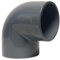 Mega 0111823 Angle 90° PVC-U 20 mm Adhesive Sleeve 16 Bar Grey