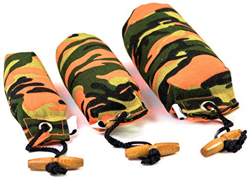 PROCYON Apportier-Dummy zur Hundeerziehung in Camouflage-Optik Hundespielzeug, Hundetraining (1 x 250g)