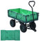 Ausla Doublure de Chariot de Jardin Vert en Polyester 600D Durable pour Chariot de Jardin Utilitaire