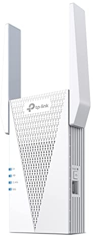 TP-Link AX3000 WiFi 6 Range Extender | PCMag Editor's Choice | Dual-Band Wireless Repeater w/Ethernet Port | Up to 2400 Sq. Ft., 64 Devices | Internet Signal Booster | APP Setup | EasyMesh (RE715X)