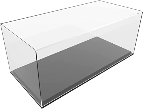 nattmann Vitrine für Automodelle, Zugmodelle, Lokomotivmodelle aus Acrylglas Schaukasten Haube (500x268x168 mm (L/H/T))