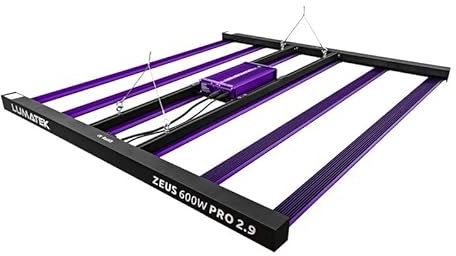Weedness Lumatek LED ZEUS 600 Watt PRO 3.1 - LED Panel Pflanzenlampe Vollspektrum Growbox Grow Light Pflanzenlicht Zimmerpflanzen
