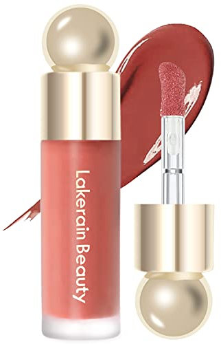 Erinde Soft Pinch Dewy Liquid Cream Blush, Soft Velvet Silk Texture, Long-lasing, Buildable and Blendable, Moisturizing Face Blush Stick for Cheek 04#