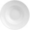 Secret de gourmet - Lot de 6 grandes assiettes en céramique blanche pour pâtes - D 27 cm - Moderne, Simple - Blanc