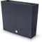 Vaso per Fiori piante Rettangolare Rato Case Decorativo in Plastica Alto 50 cm da interno esterno 18x58 cm Rettangolare Nero Design Moderno 44 Litri