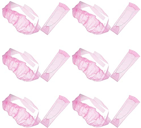 Disposable Non Woven Bras and Panty Set 20 Pack Pink